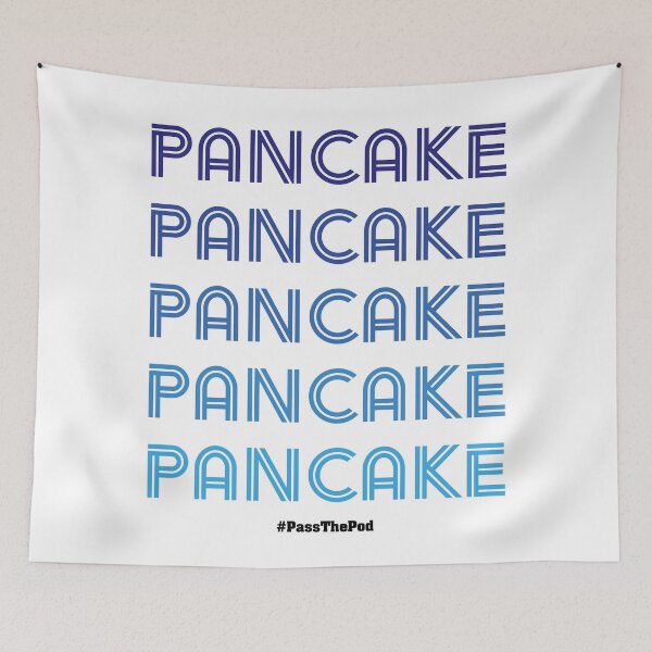 Item preview, Pancake | That Peter Crouch Podcast | Blue Print designed and sold by SJ Designs.