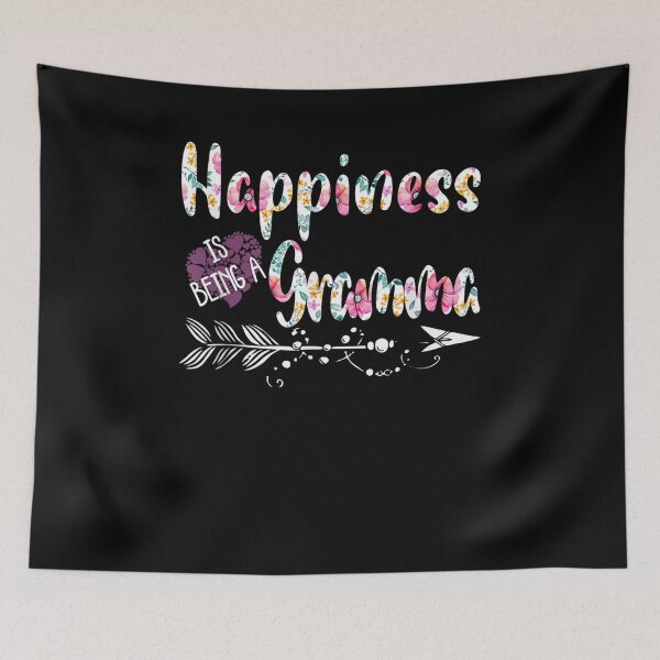 Item preview, Happiness Is Being A Gramma Cute Womens Grandma Gift  designed and sold by venitamara.