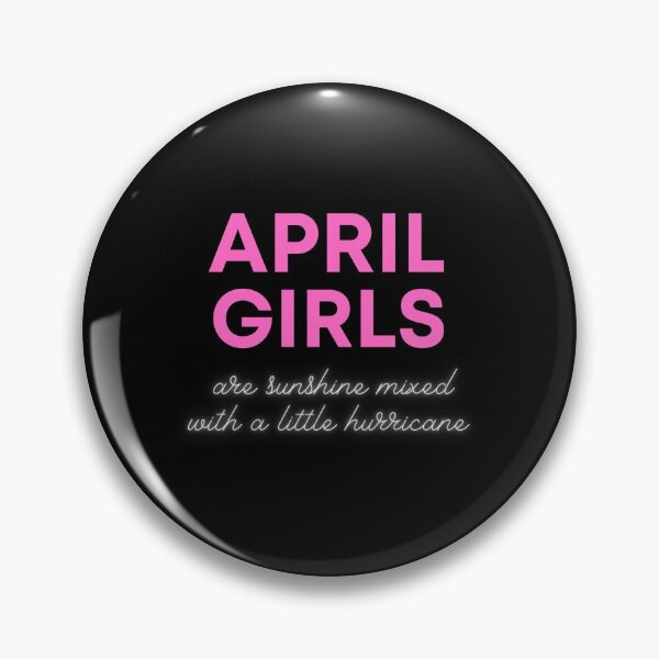 Item preview, April Girls Are Sunshine Mixed With A Little Hurricane designed and sold by aimanart.