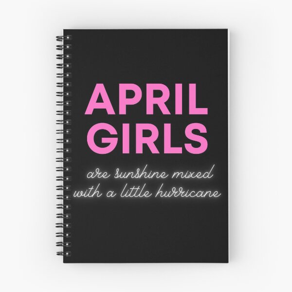 Item preview, April Girls Are Sunshine Mixed With A Little Hurricane designed and sold by aimanart.