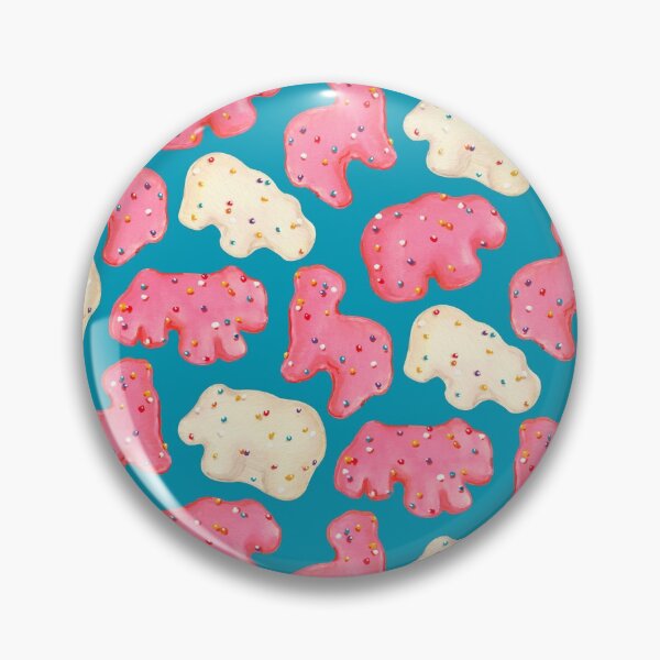 Item preview, Frosted Animal Cookies Pattern - Blue designed and sold by Kelly  Gilleran.