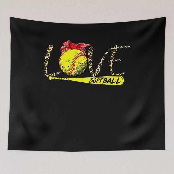 Item preview, Love Softball For N Girls With Funny Saying For Mom Gift  designed and sold by venitamara.