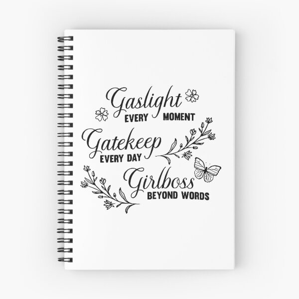 Item preview, Gaslight Gatekeep Girlboss art designed and sold by hintona.