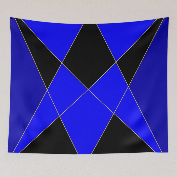 Item preview, Purple and Black Triangular Design Work designed and sold by Carbonbubble.