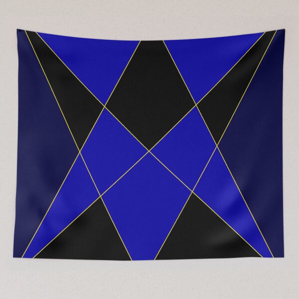 Item preview, Dark Purple and Black Triangular Design Work designed and sold by Carbonbubble.