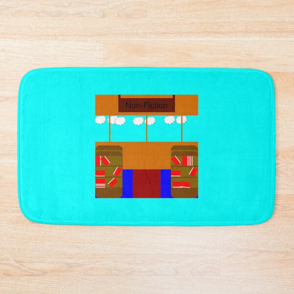 Item preview, Non-fiction library aisle designed and sold by NatesCreativity.