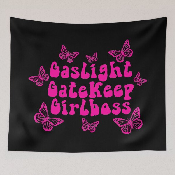 Item preview, Gaslight Gatekeep Girlboss artwork designed and sold by hintona.
