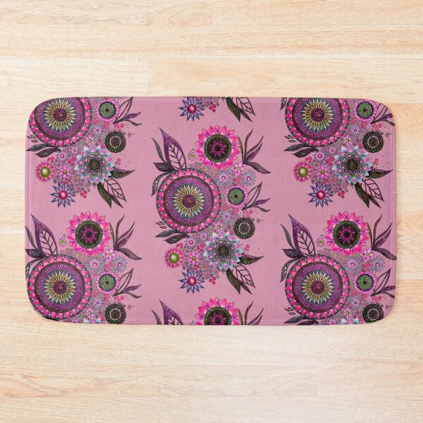 Item preview, Pink mandala and floral design designed and sold by Nma-ArtBrand.