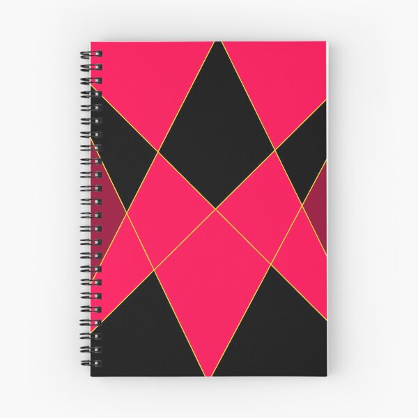 Item preview, Hot Pink and Black Triangular Design Work designed and sold by Carbonbubble.
