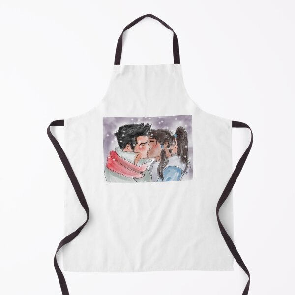 Item preview, LOK TLOK ATLA Avatar Legend of Korra Makorra Mako Kiss Snow Snowing Date designed and sold by Disney Beans.