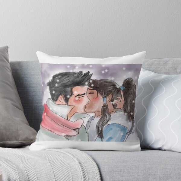 Item preview, LOK TLOK ATLA Avatar Legend of Korra Makorra Mako Kiss Snow Snowing Date designed and sold by Disney Beans.