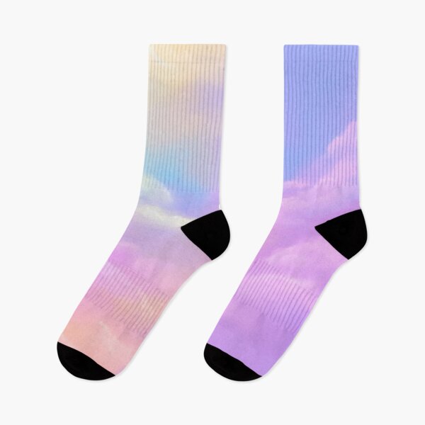Item preview, Pastel Rainbow Kawaii Sky Clouds designed and sold by trajeado14.
