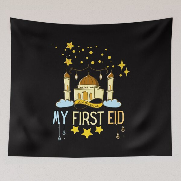 Item preview, My first Eid / happy eid gift idea for kids and children /muslims eid / عيد فطر سعيد /عيد مبارك سعيد designed and sold by Live  Today.