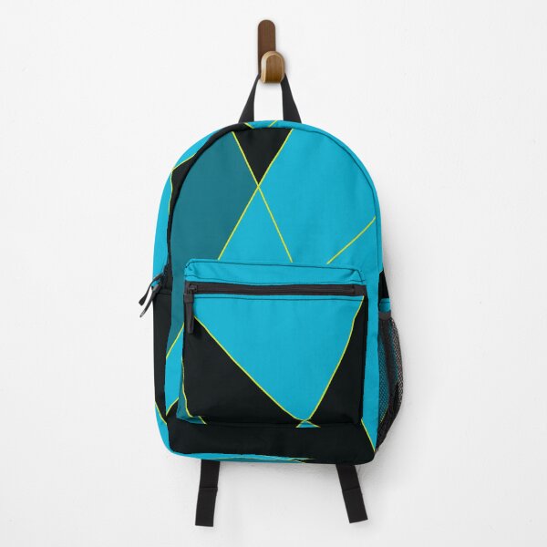 Item preview, Blue and Black Triangular Design Work designed and sold by Carbonbubble.