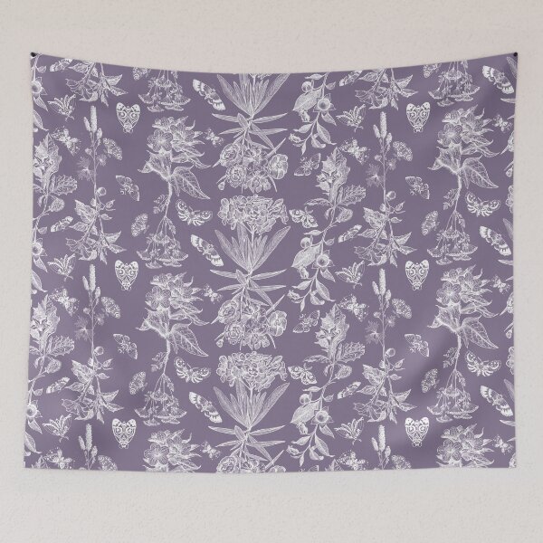 Item preview, Baneful Botanicals (White) designed and sold by Violetable.