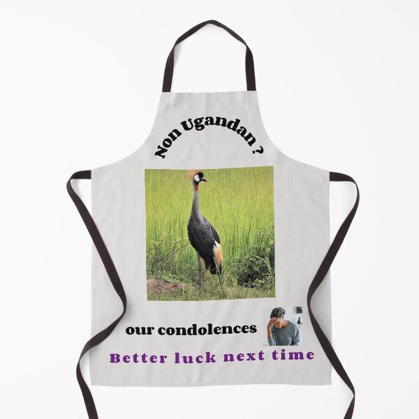 Item preview, "Condolences to non Ugandans"  (black text) designed and sold by skoumpourdides.