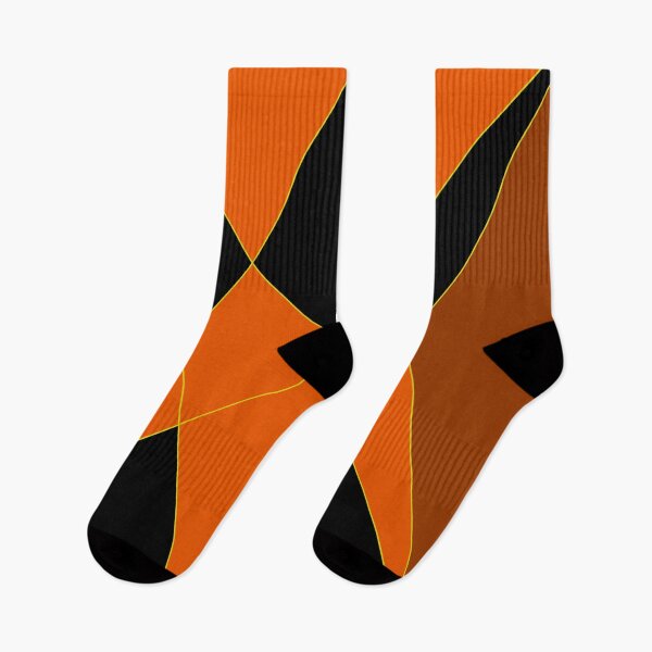 Item preview, Orange and Black Triangular Design Work designed and sold by Carbonbubble.