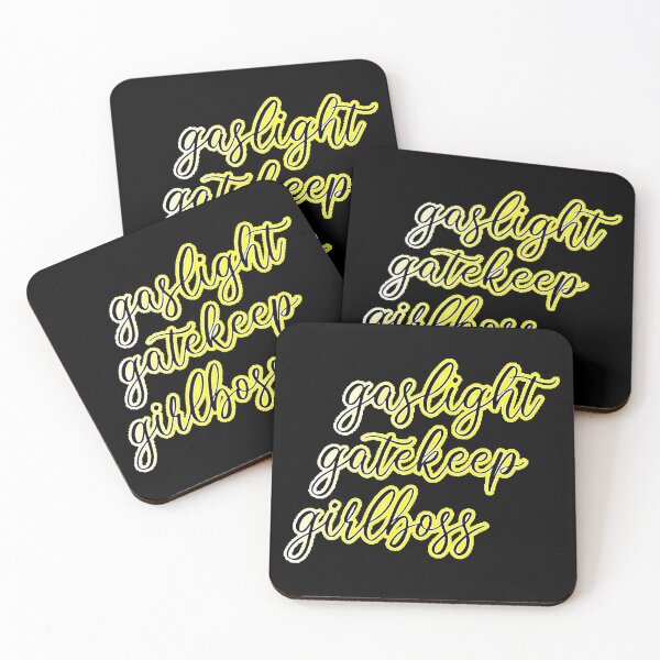 Item preview, Gaslight Gatekeep Girlboss clipart designed and sold by hintona.