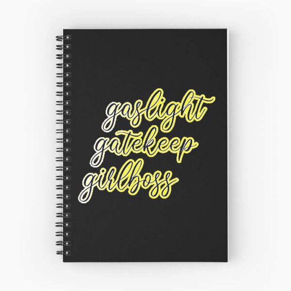 Item preview, Gaslight Gatekeep Girlboss clipart designed and sold by hintona.