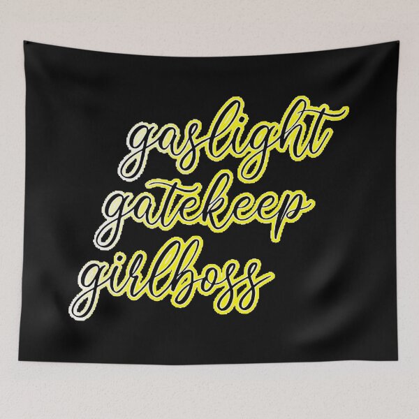 Aperçu de l'œuvre Gaslight Gatekeep Girlboss clipart créée et vendue par hintona.