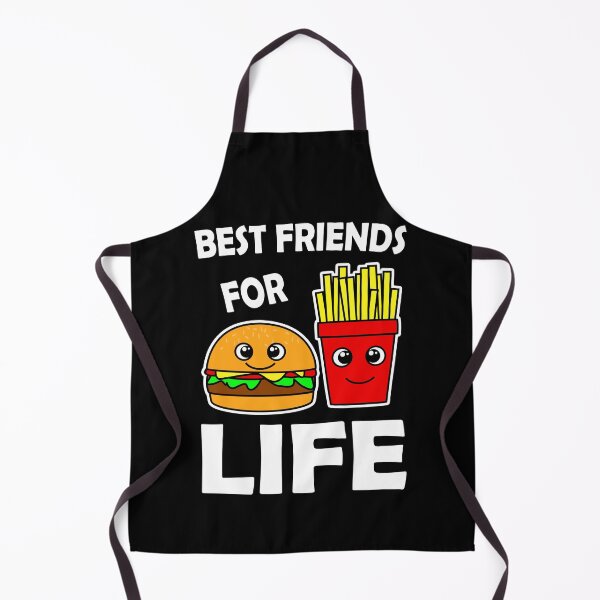 Item preview, Best Friends For Life Burger And French Fries designed and sold by vineeth.