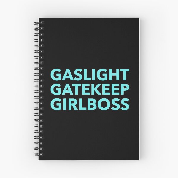 Item preview, Gaslight Gatekeep Girlboss teks designed and sold by hintona.