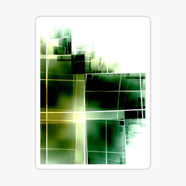 Cross construction Sticker