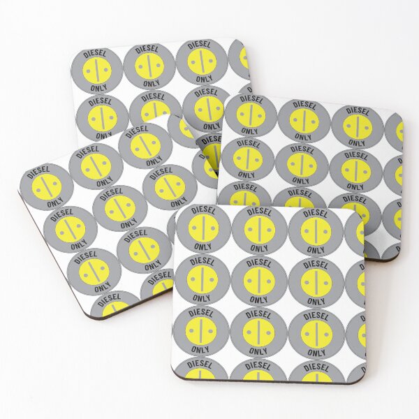 Item preview, Diesel Fuel Only Badge - Black Text on Gray designed and sold by LucidLounger.