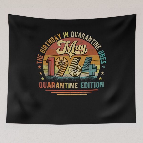 Item preview, Vintage May 1964 57 Years Old 57th Birthday Gifts Quarantine  designed and sold by venitamara.
