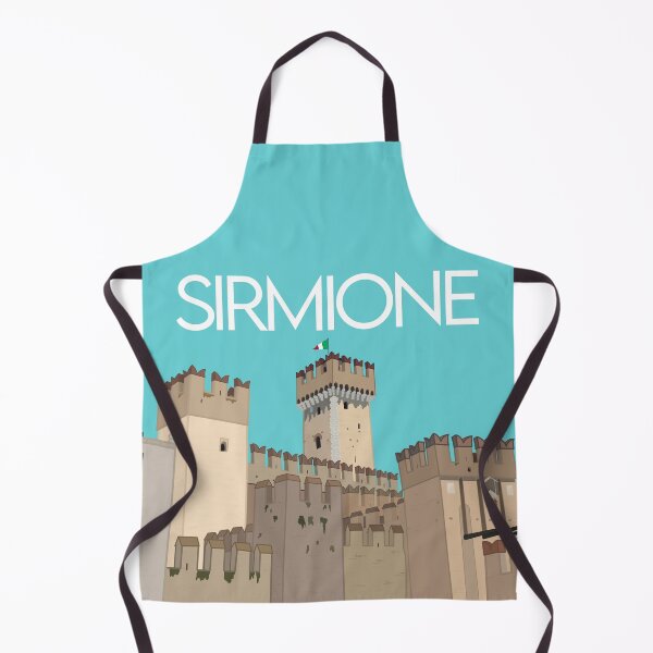 Item preview, Scaligero Castle, Sirmione designed and sold by lunajane.