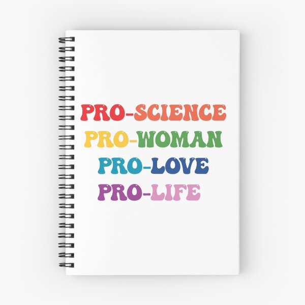 Item preview, Pro-science, pro-woman, pro-love, pro-life (rainbow) designed and sold by ChandlerLasch.