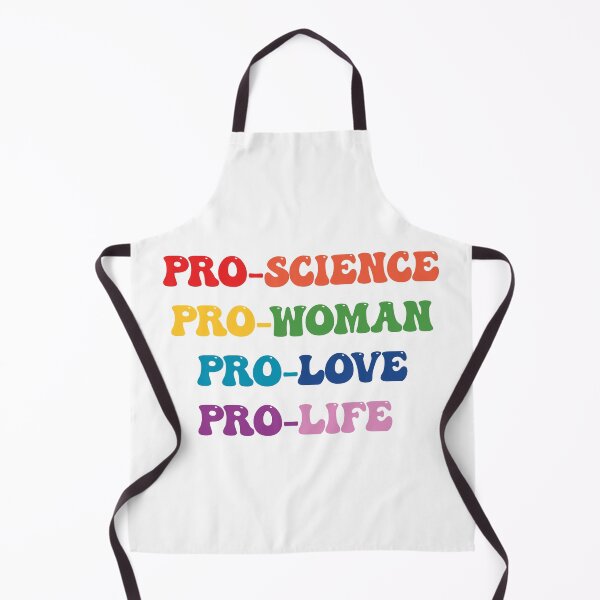 Item preview, Pro-science, pro-woman, pro-love, pro-life (rainbow) designed and sold by ChandlerLasch.