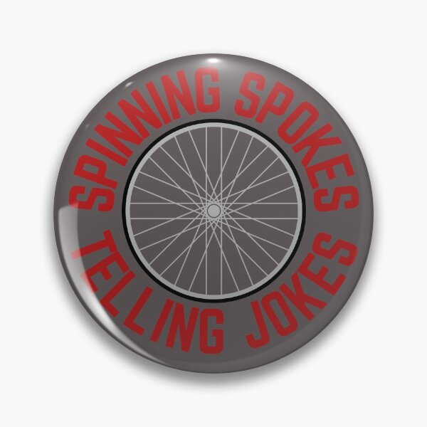 Item preview, Spinning Spokes - Telling Jokes designed and sold by thelastavo.