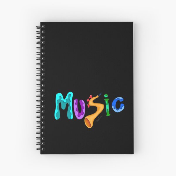 Music Spiral Notebook