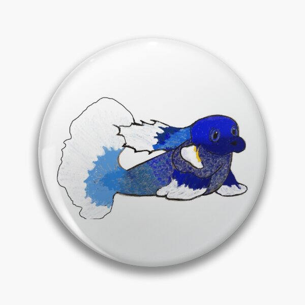 Item preview, Phoca Betta Splendens designed and sold by NotUrFrenchKnot.