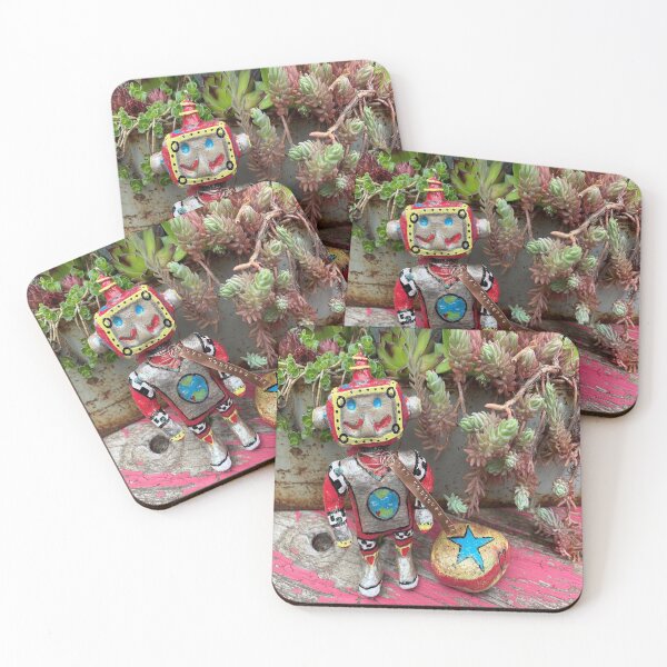 Item preview, L.O.V.E Robot Star designed and sold by LoveHeartRocks.