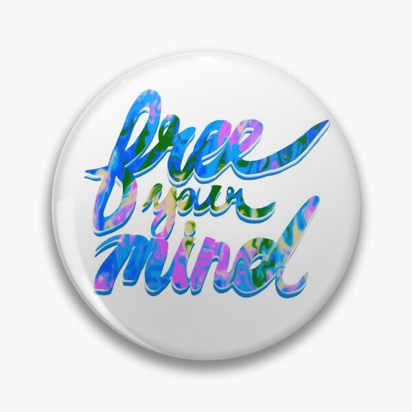 Item preview, Free your Mind - tie dye inspirational quote designed and sold by creativeshell.