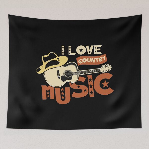 Item preview, I LOVE COUNTRY MUSIC COLLECTION designed and sold by JRM Tees & More Store.