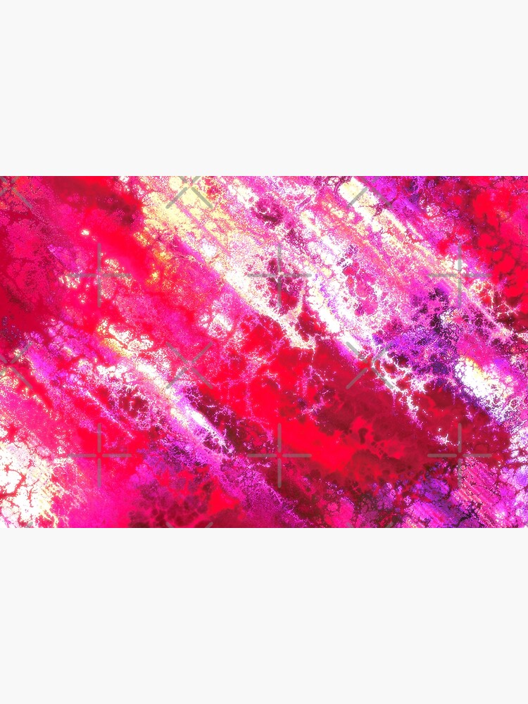 "Dark Pink Abstract Painting" Poster by Sonja818 Redbubble