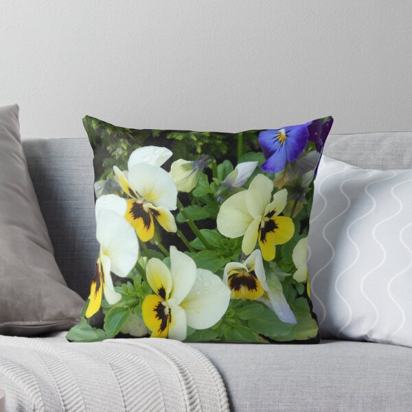 Item preview, Pansies with Raindrops designed and sold by BlueMoonRose.