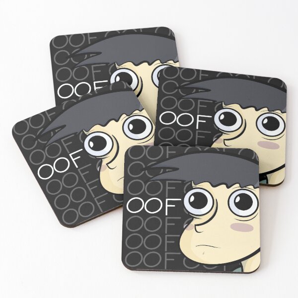 Item preview, Oof White Letters designed and sold by pardonmyjargon.