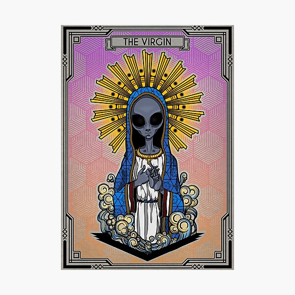 Item preview, The alien Virgin - Color version designed and sold by ToleStyle.