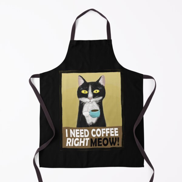 Item preview, I Need Coffee Right Meow designed and sold by zmamorije.