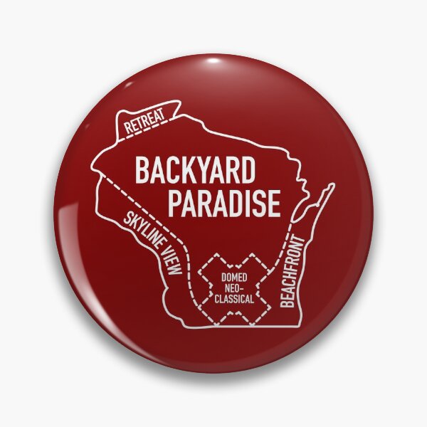 Item preview, Wisconsin Backyard Paradise with Beachfront and skyline views designed and sold by gstrehlow2011.
