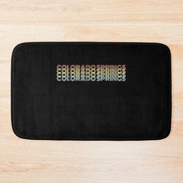 Item preview, Colorado Springs City Retro Vintage Hometown Colorado Gift  designed and sold by venitamara.
