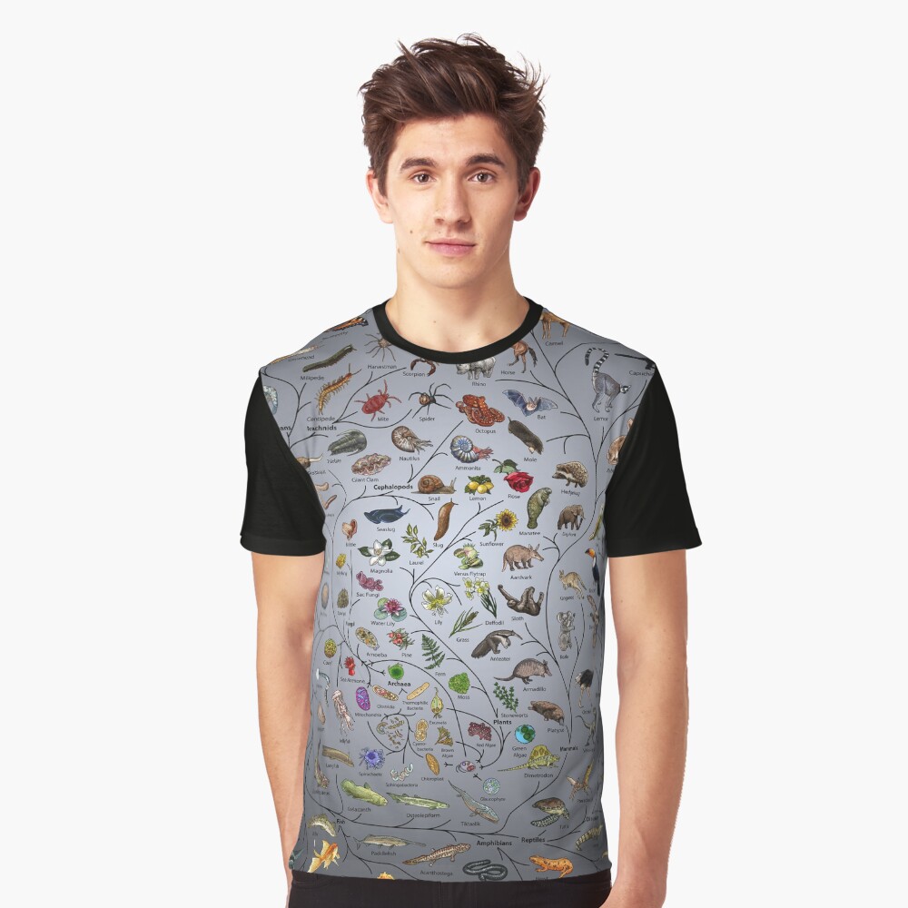 Item preview, Graphic T-Shirt designed and sold by EvolutionPoster.
