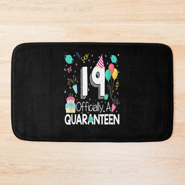 Item preview, 19th Birthday Officially A Quaran N Nager 19 Years Old Gift  designed and sold by venitamara.
