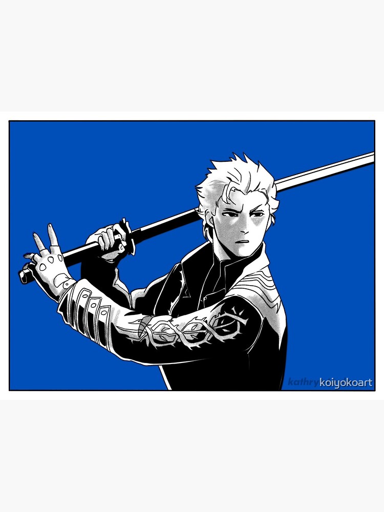 Vergil From the Devil May Cry Series | Sticker