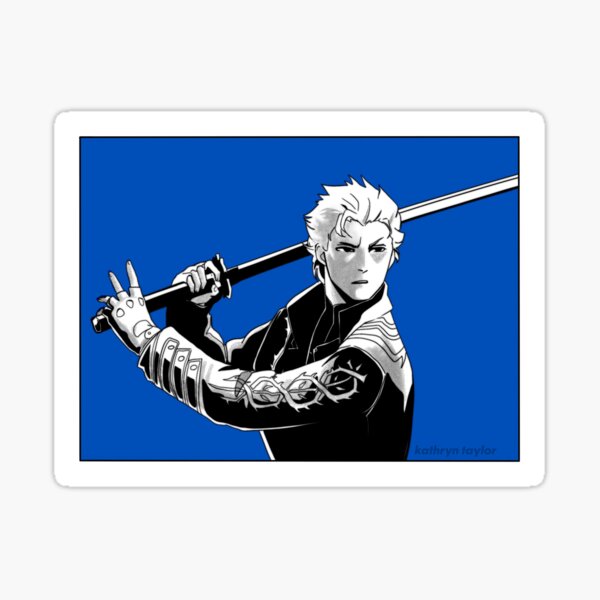 Vergil Devil May Cry Weatherproof Anime Sticker 6 Car Decal S1