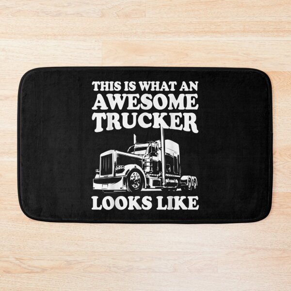 Item preview, This Is What An Awesome Trucker Looks Like Funny Trucking Gift  designed and sold by venitamara.